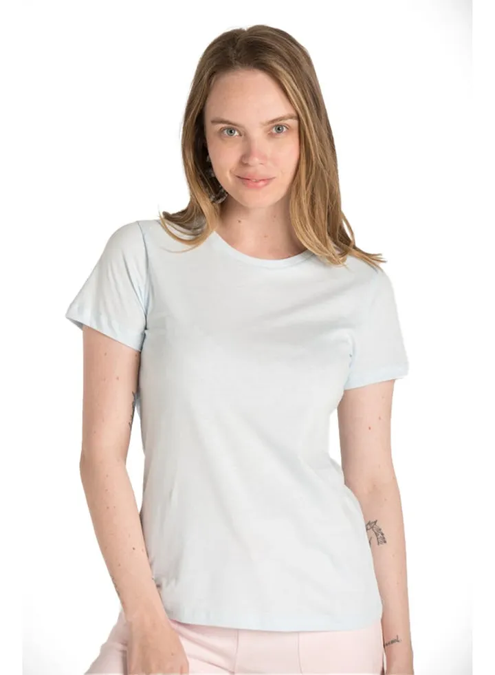 Crew Neck Short Sleeve Top