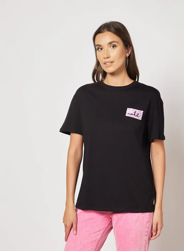 Round Neck T-Shirt Black