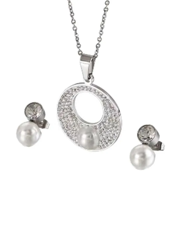 Women's Jewellery Set ( Necklace+Earrings) - LC.S.01261.330