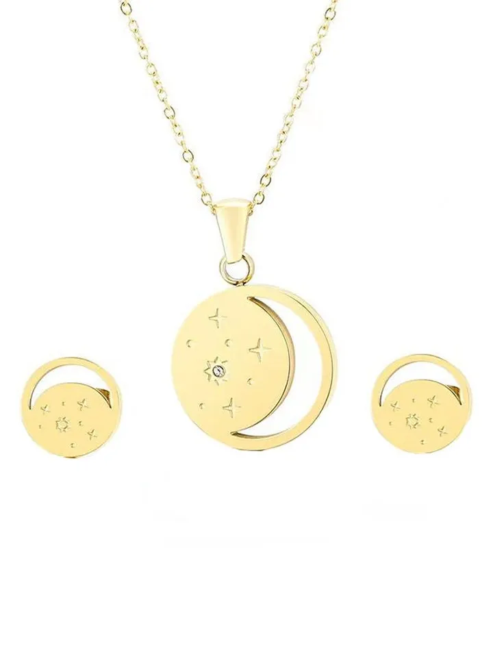 Women's Jewellery Set ( Necklace+Earrings) - LC.S.01257.110