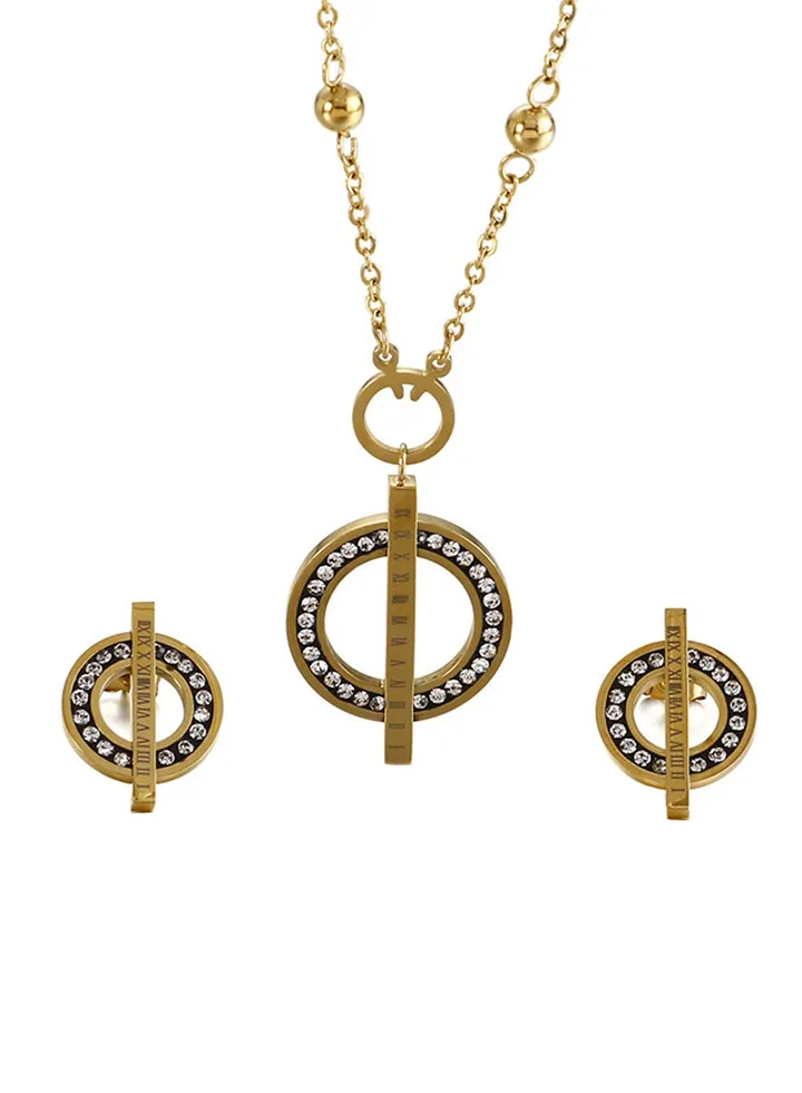 Women's Jewellery Set ( Necklace + Earrings) - LC.S.01053.110