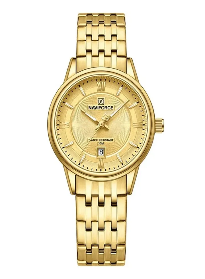 Women New Luxury Elegant Waterproof Stainless Steel Watch NF8040