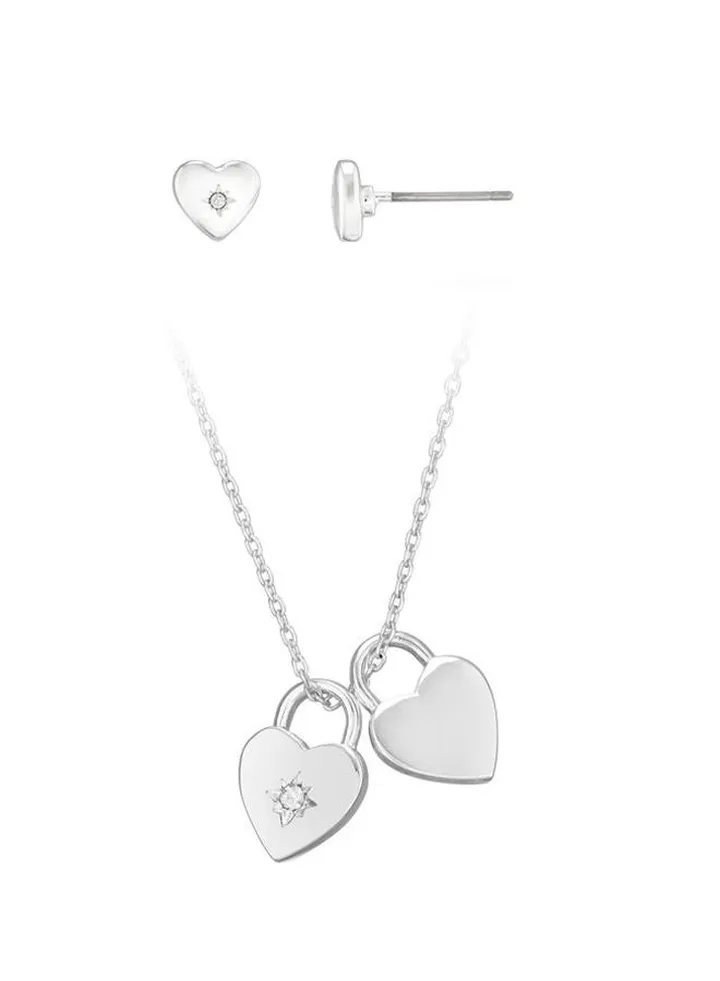 Love Locks Set - Silver