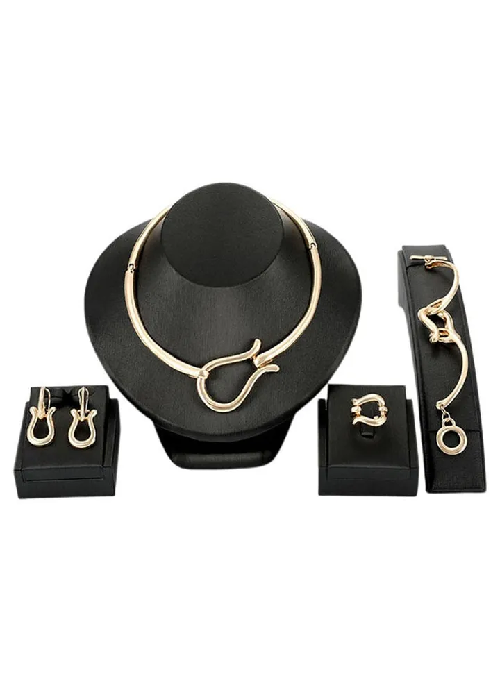 4-Piece 18 Karat Gold Jewellery Set