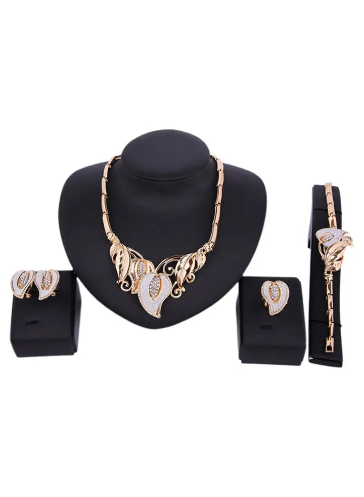 4-Piece 18 Karat Gold Jewellery Set