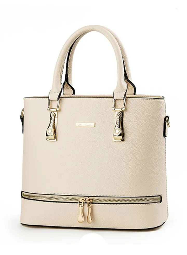 Classic Handbag Creamy White