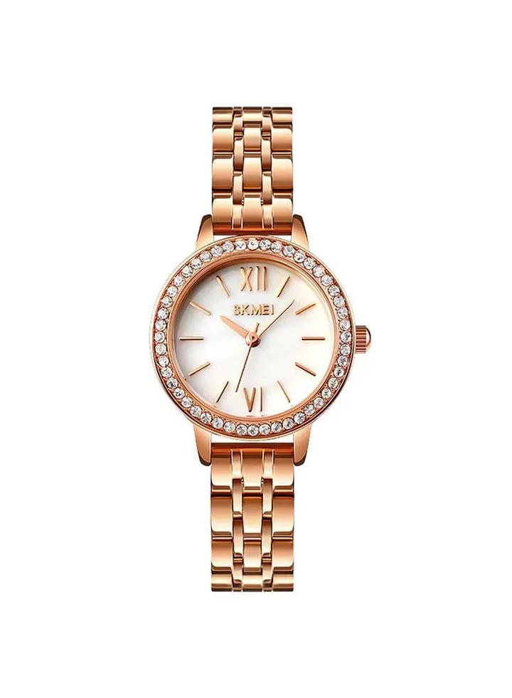 Women's 1711 3ATM Waterproof Japan Stainless Steel Back Quartz Watch