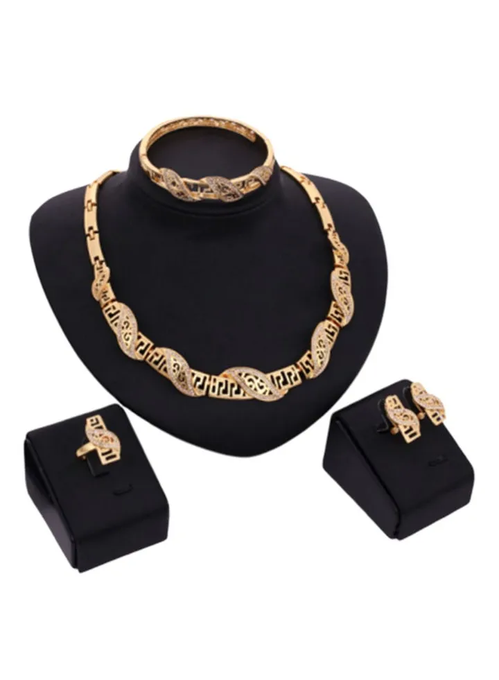 4-piece Necklace Earrings set