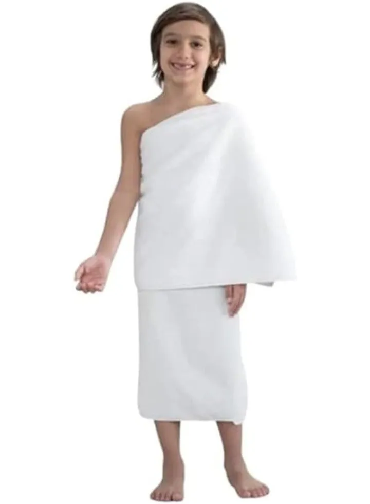 High Quality Microfiber Ihram Towels Set of 2 Pieces for Kids for Hajj and Umrah