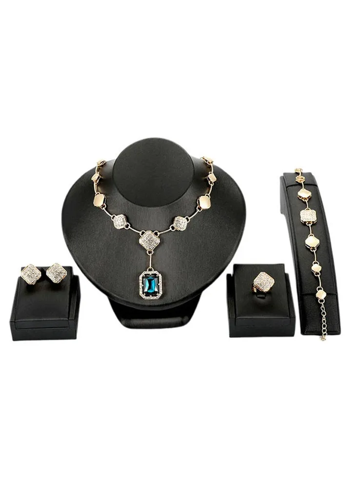 4-Piece 18 Karat Gold Jewellery Set