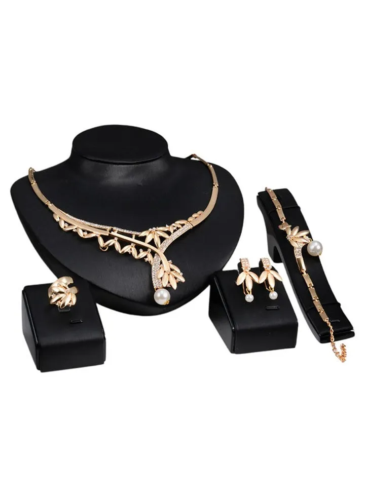 4-Piece 18 Karat Gold Jewellery Set