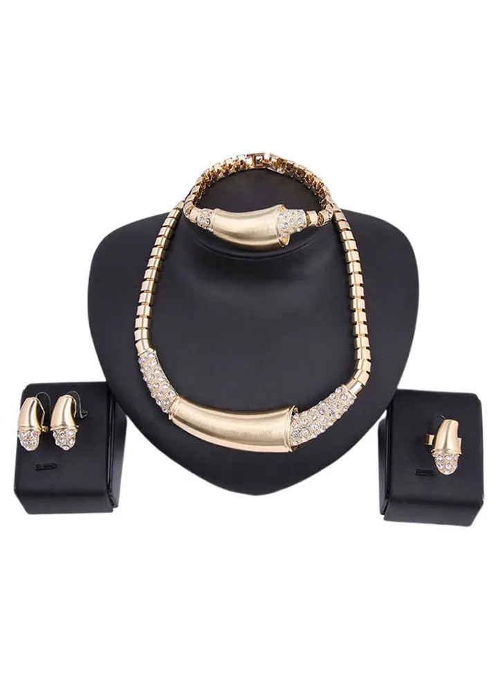 4-Piece 18 Karat Gold Jewellery Set