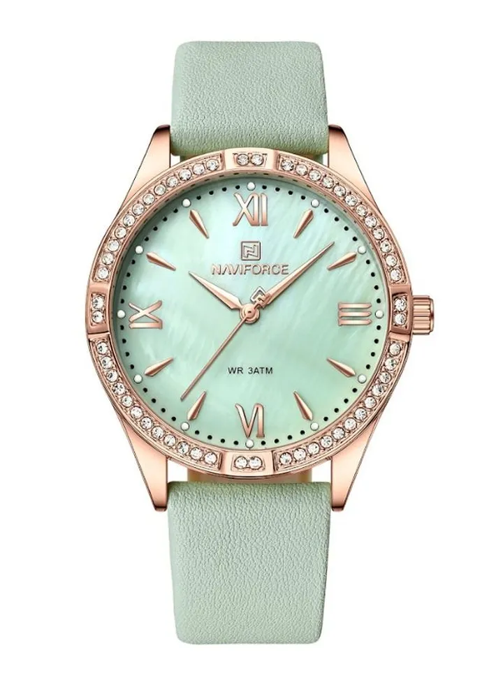 Women's Leather Wrist Watch NF5038