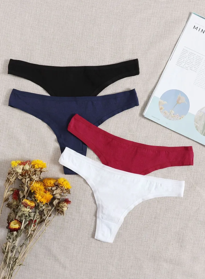 Bundle OF (4) Cotton Panties