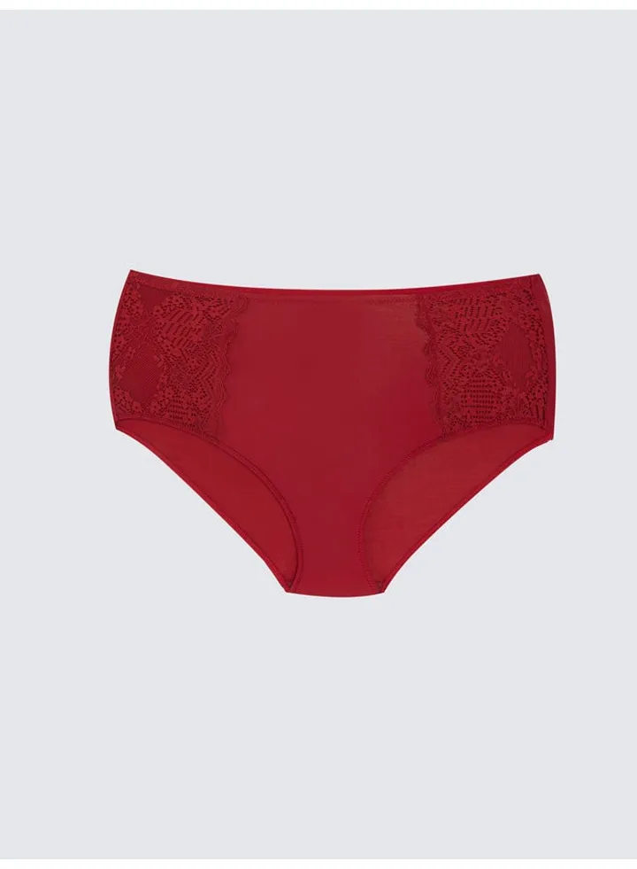 Lacy High Waist Briefs