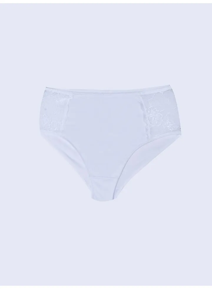 Plus Size Lace Detailed Classic Panties