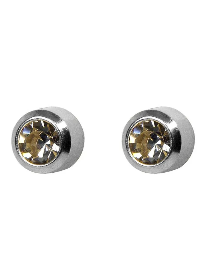Stainless Steel Crystal Swarovski Earrings
