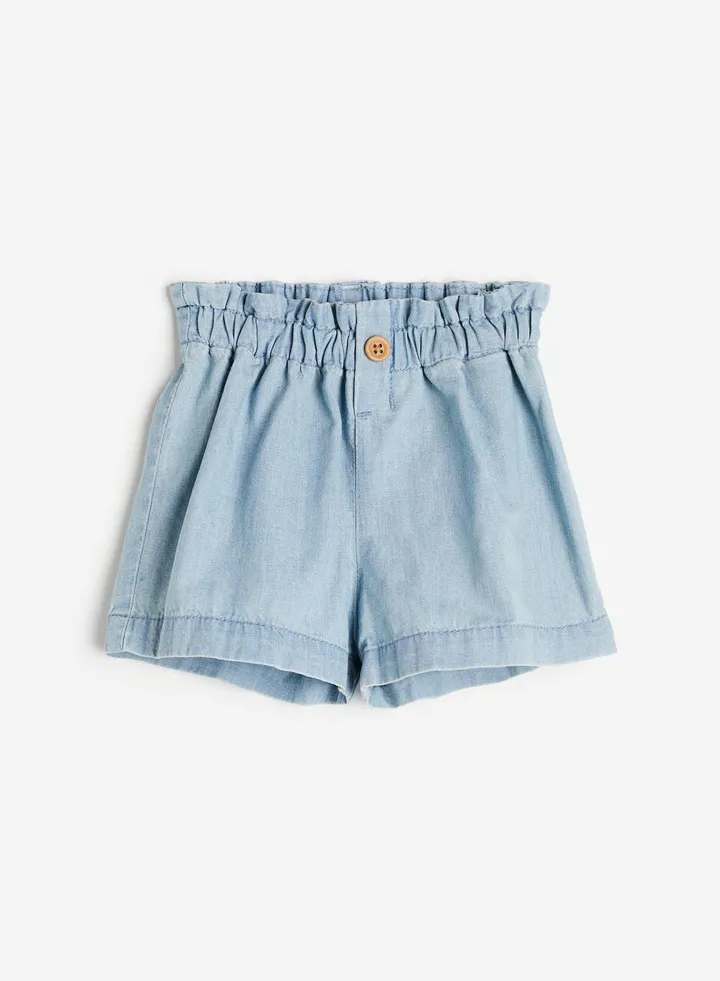Kids Essential Paper Bag Shorts