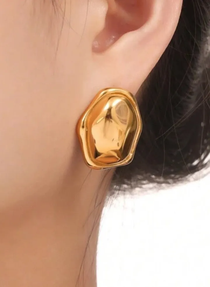 Elegant Gold Plated Earrings For Women