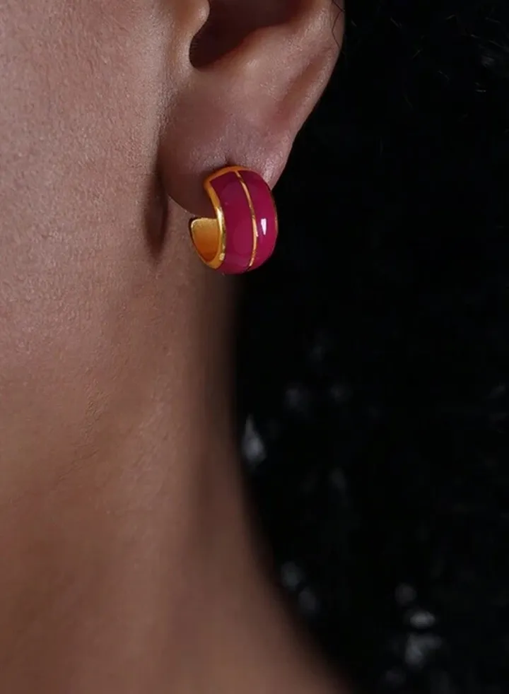 Elegant Gold Plated Earrings For Women