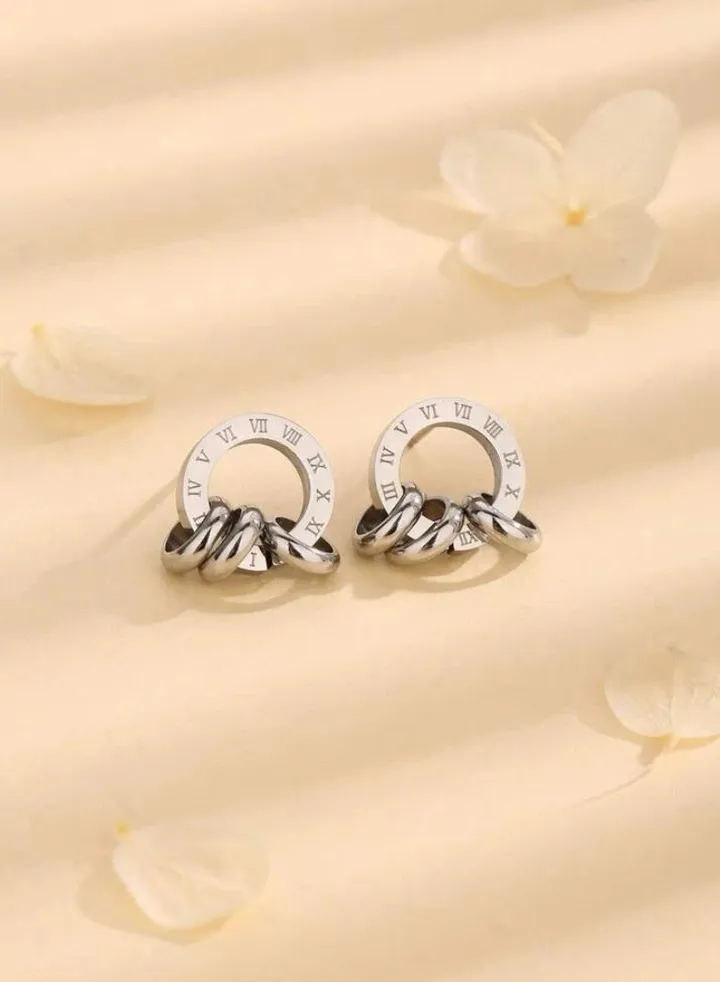 Elegant And Modern Stainless Steel Earring For Women