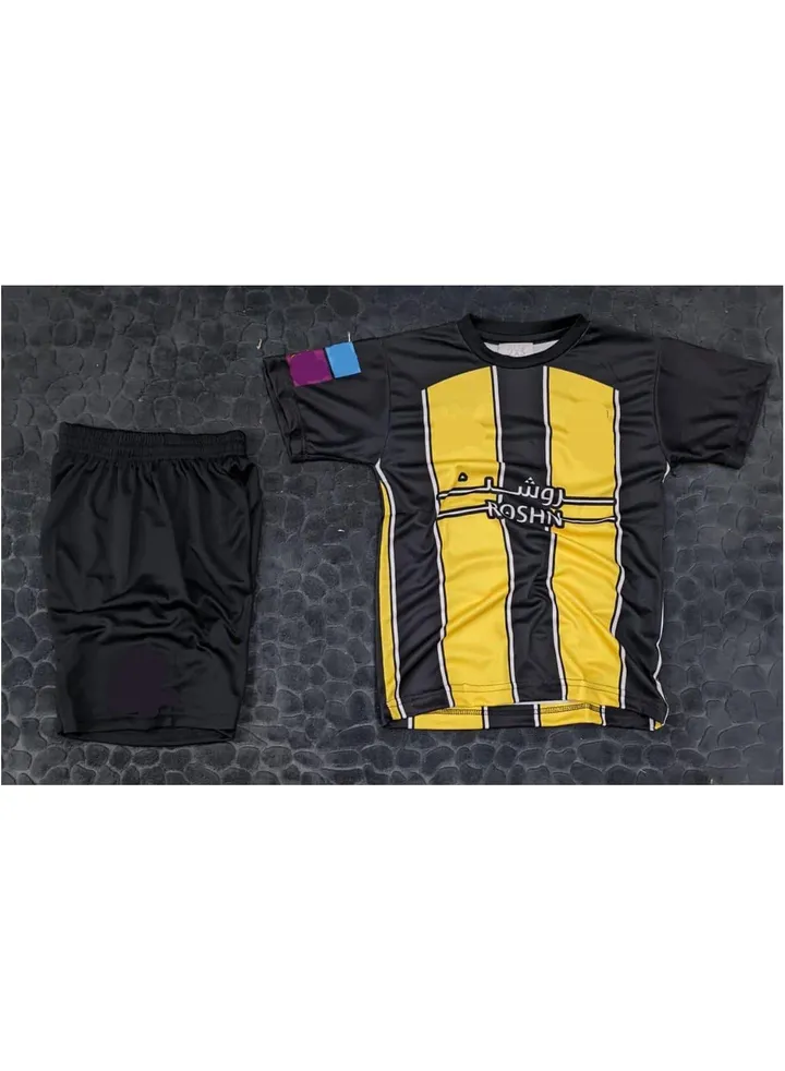 Children's football set, T-shirts and shorts