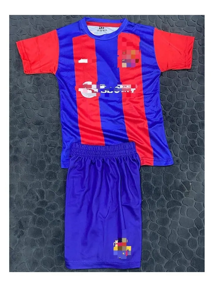 Imported boys football set of shorts and T-shirt