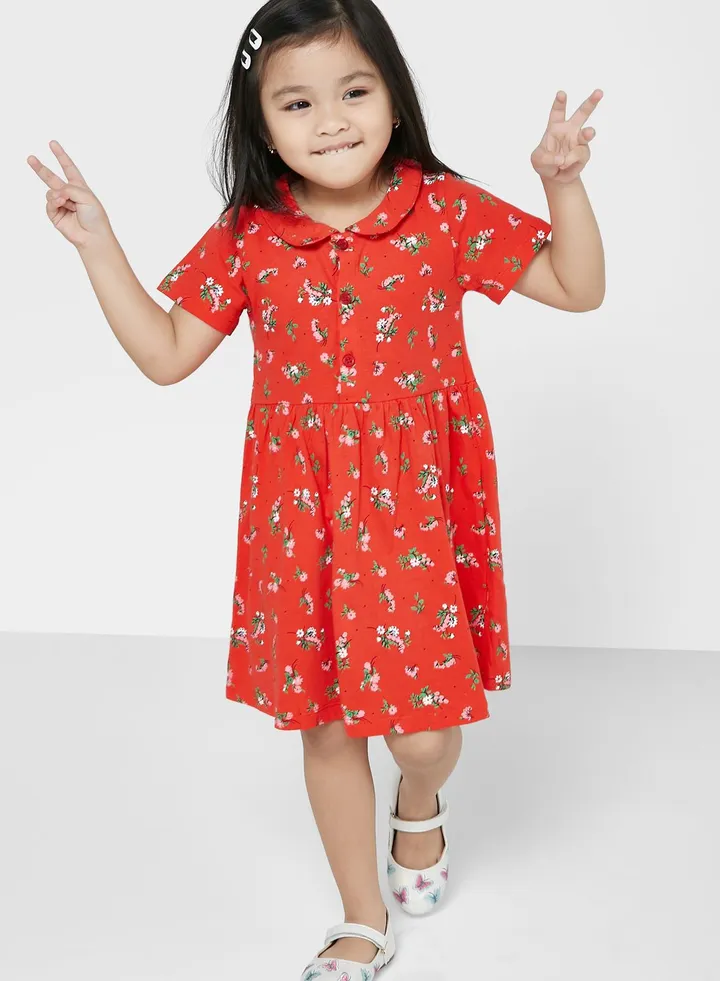 Girls Floral Dress