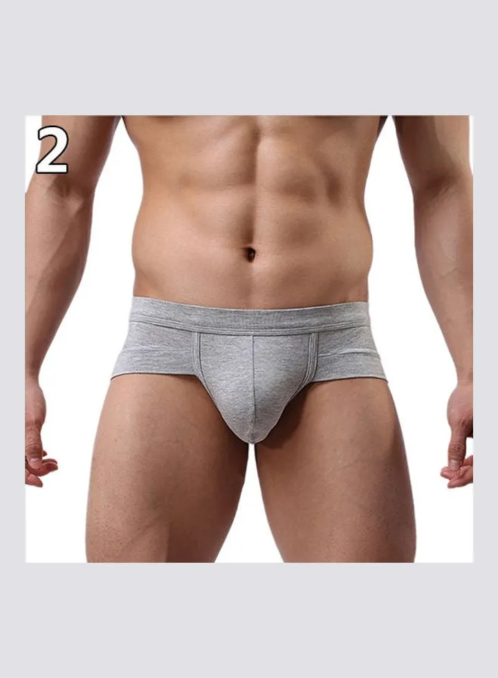 Men's Bulge Pouch Underwear Grey