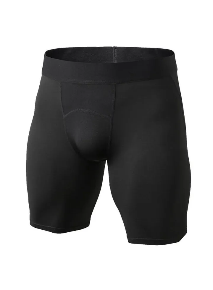 Sports Underwear Breathable Boxer Briefs Black