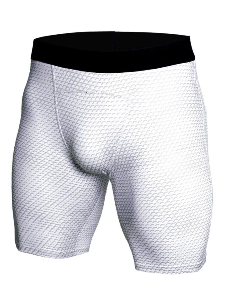 Quick Drying Elastic Underwear White/Black