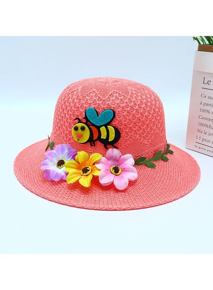 New 2-7-Year-Old Children's Cartoon Sunscreen Hat
