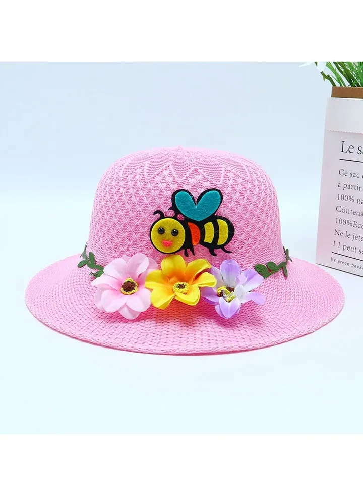New 2-7-Year-Old Children's Cartoon Sunscreen Hat