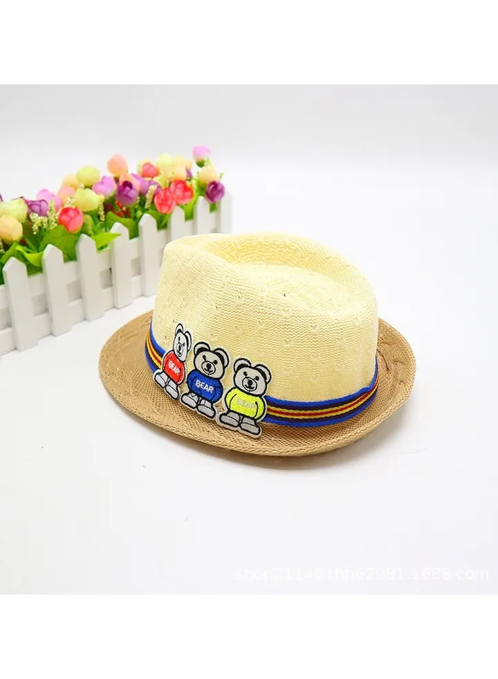 New 1-8-Year-Old Children's Cartoon Sunscreen Hat
