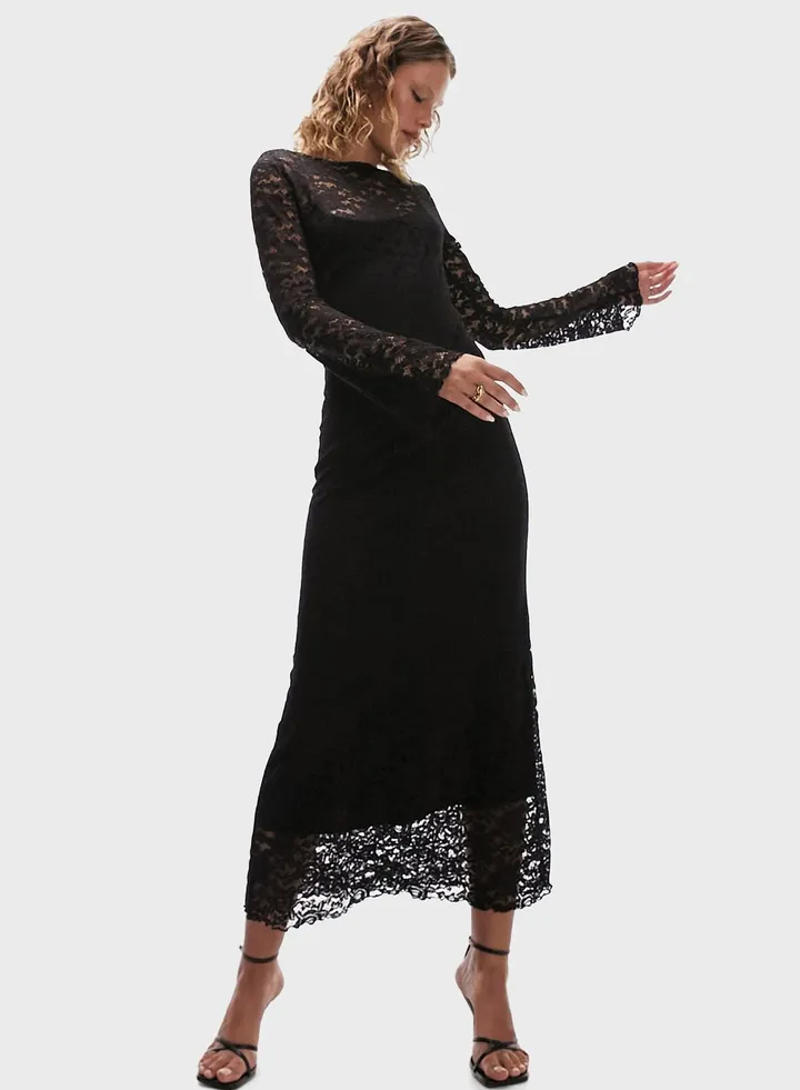 Lace Detail Dress