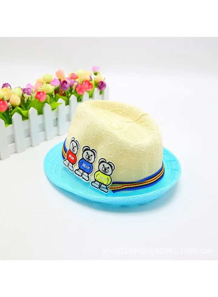 New 1-8-Year-Old Children's Cartoon Sunscreen Hat
