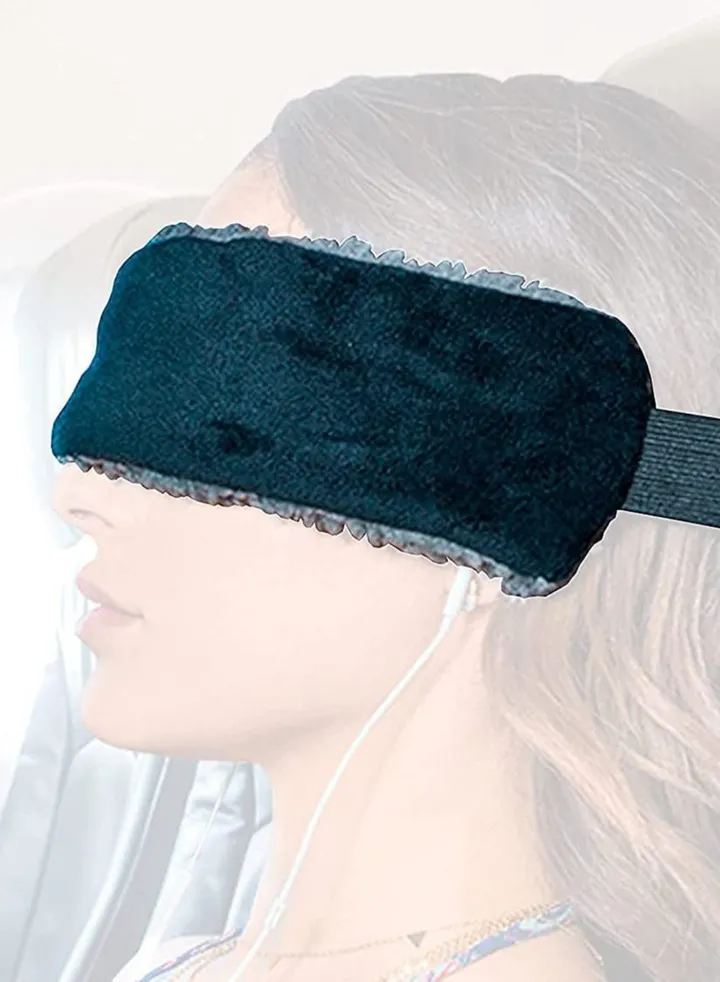 The SeatSleeper, Ultimate Travel Pillow Alternative for Comfortable Head Support on Airplanes and in Cars, Say Goodbye to Head Bobbing, Compact and Effective Head Straps for Travel Upright