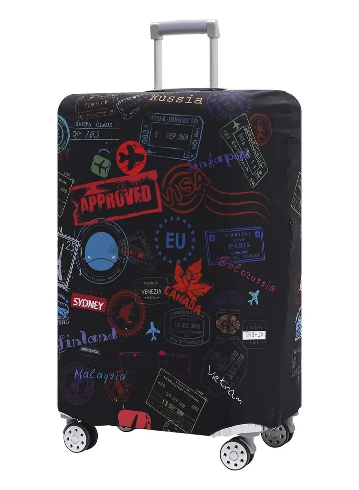 Luggage Cover for Wheeled Suitcase,18/24/28/32 Inch Luggage Covers Suitcase Protector,Washable Suitcase Baggage Covers,Dustproof Anti-Scratch Travel Luggage Cover