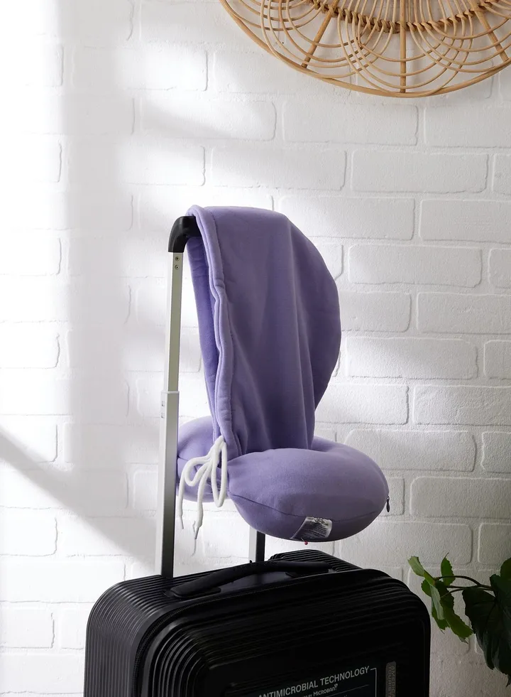 Travel Pillow With Hood