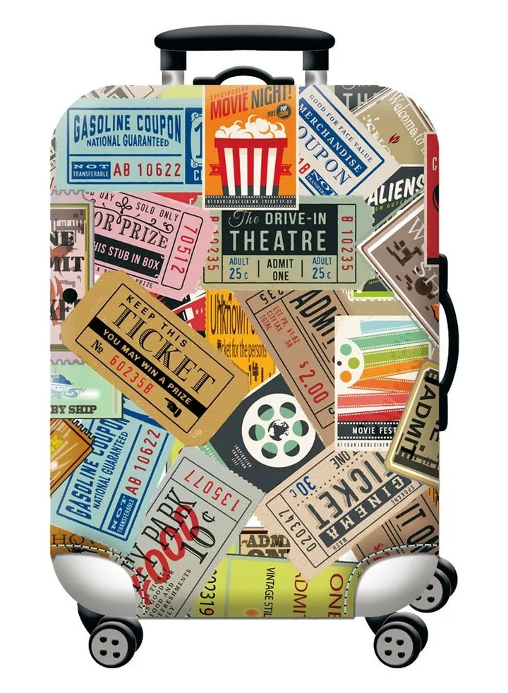 Travel Luggage Cover Washable Suitcase Cover Suitcase Protector Anti-scratch Suitcase Cover Fits 18-32 Inch Luggage