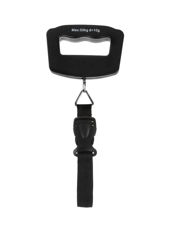 Digital Luggage Weighing Scale Black