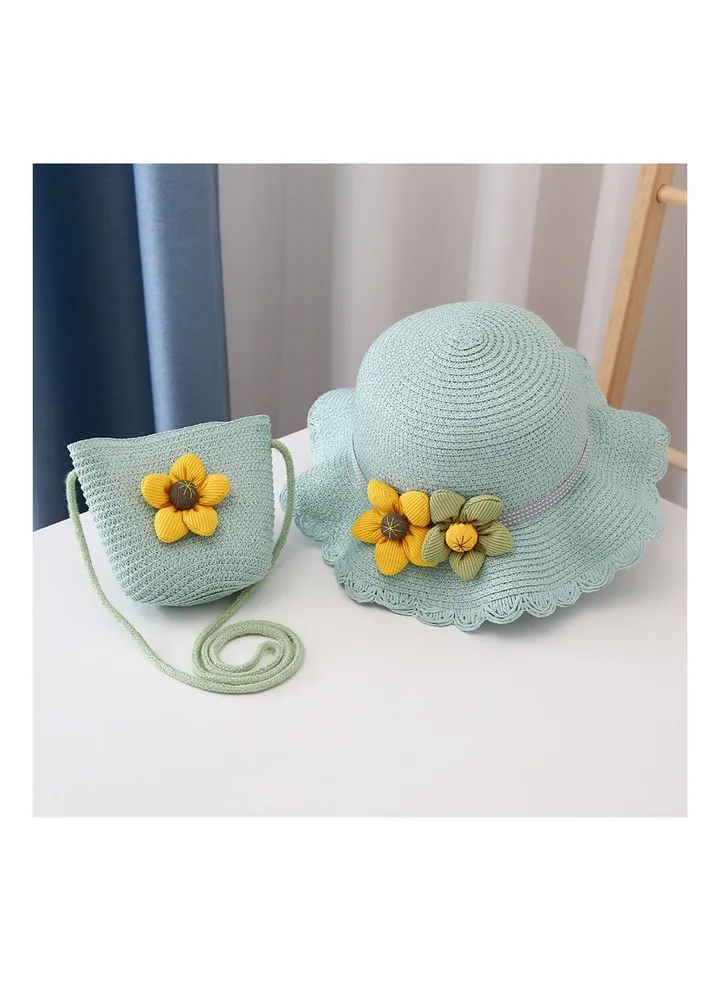 New Children's Sunshade Hat Set