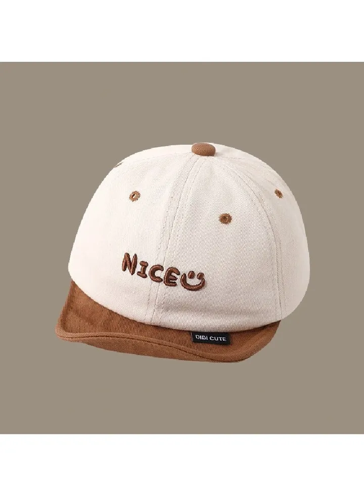 Beige Series Duckbill Cap Children's Cute Hat