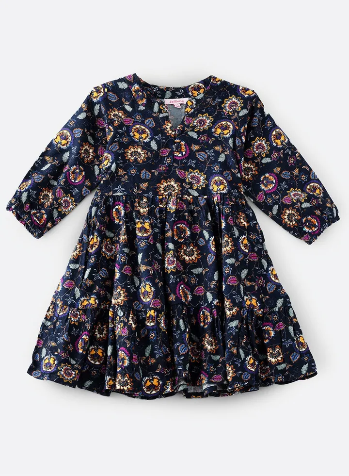 All over printed woven dress