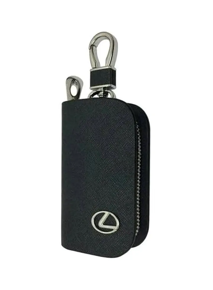 Lexus Leather Car Key Wallet Zipper Case Key Chain