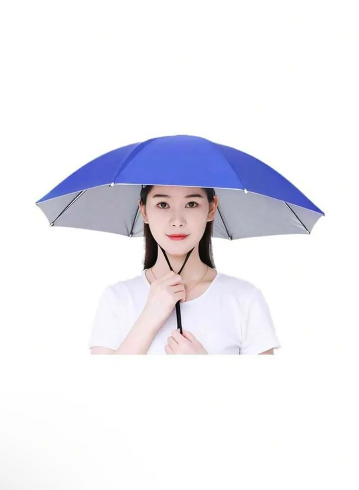 A hat with a foldable hat for protection from the sun, suitable for Hajj