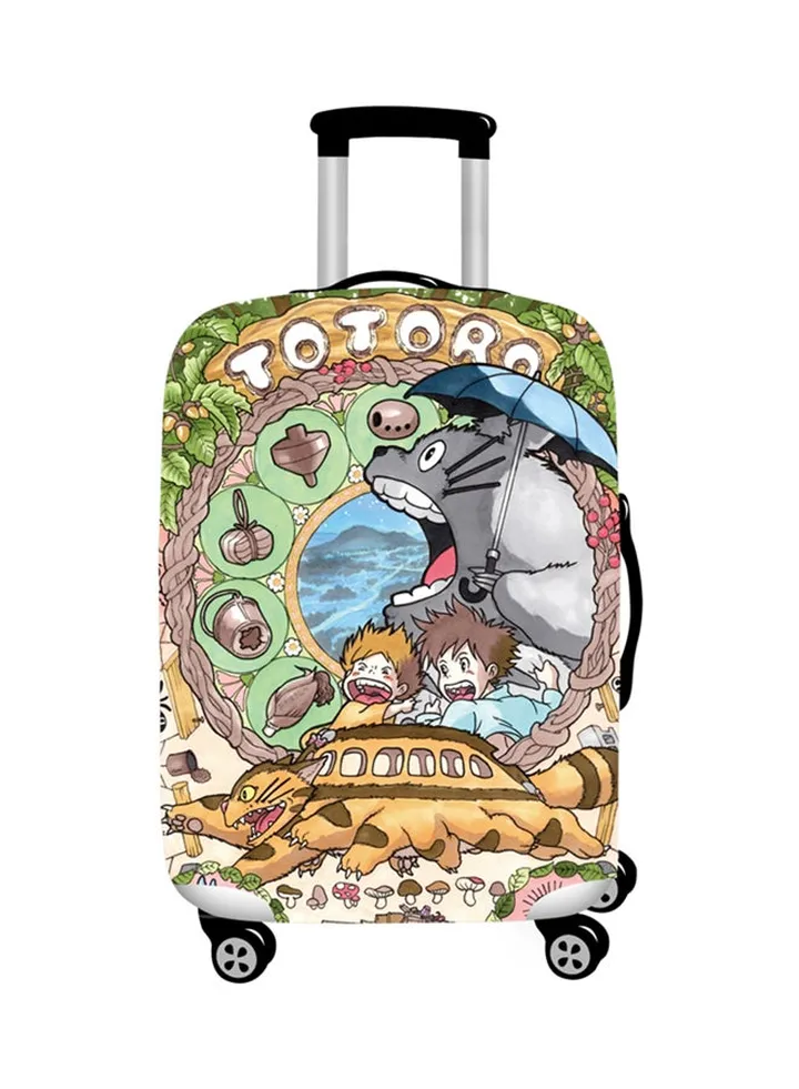 Printed Totora Luggage Cover Multicolour
