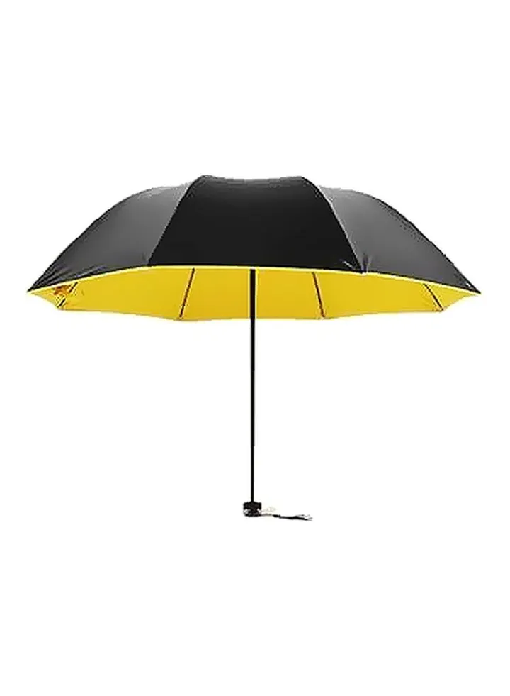 Travel Umbrella Black/Yellow