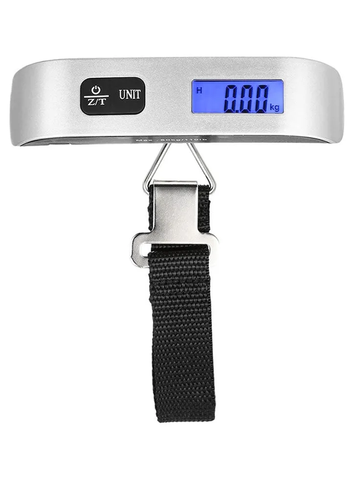 Mini Luggage Electronic Scale Silver/Black