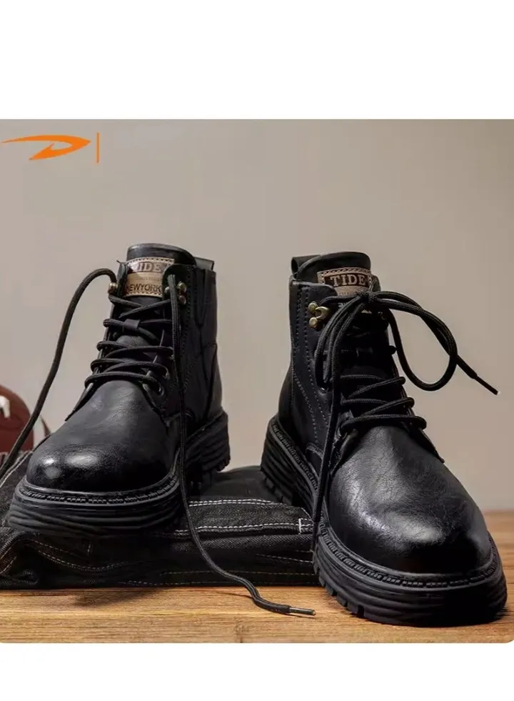 Men's High Top Outdoor Waterproof Casual Shoes Martin Boots